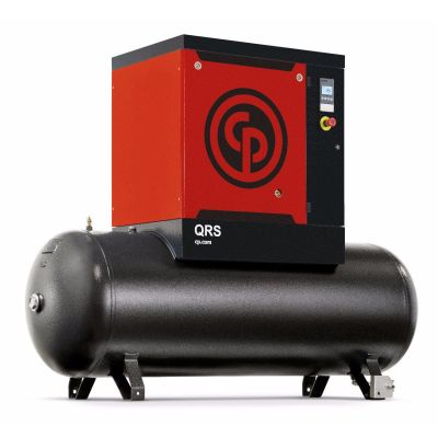 Chicago Pneumatic 10 HP Mini 60 GAL Tank Mounted Rotary Screw Compressor World Latin America 34.1 CFM @ 150 PSI, 208-230/460/3/60 | QRSM 10HP TM | 4152051789

Picture not shown to scale
