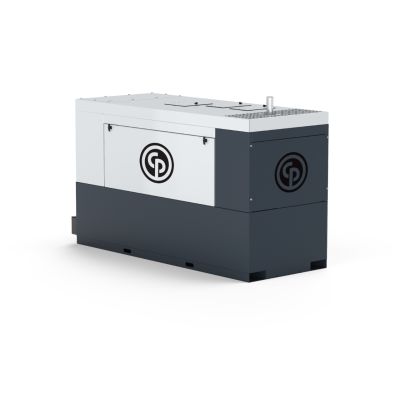 Chicago Pneumatic 185 CFM Skid Mounted Compressor World Latin America Kubota T4F Diesel Engine | CPS 185 KDU T4F