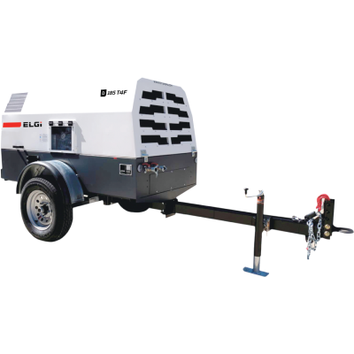 ELGI D185T4F, 185 CFM Portable Diesel Compressor World Latin America | Kohler KDI1903-TCR49 Tier 4 Engine