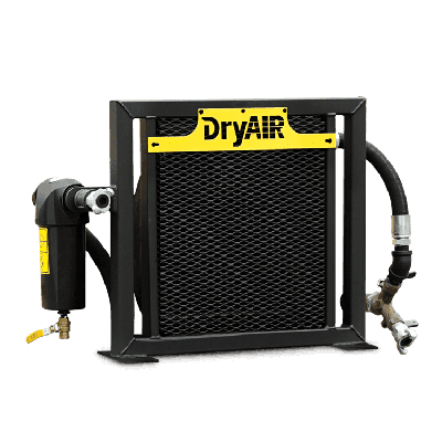 250 CFM, DryAIR 250TM Classic stand-alone after-cooler for portable gas and diesel compressors