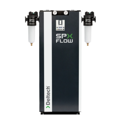 SPX-Deltech, DSHD-27, 27 CFM Heatless Modular Desiccant Air Dryer, -40°F Inlet Flow, 1/2