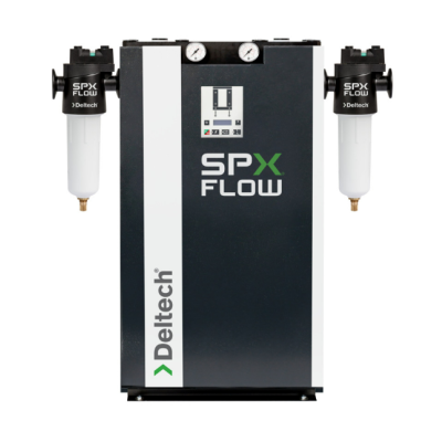 SPX-Deltech, DSHD-13, 13 CFM Heatless Modular Desiccant Air Dryer, -40°F Inlet Flow, 1/2