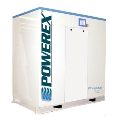 LSE1504, 15 HP (1) Powerex Enclosed Laboratory Oilless Scroll Compressor World Latin America, 30.4 CFM, 120 Gallon Air Tank, 56 dB(A), 208-230/460-Volt, 3-Phase