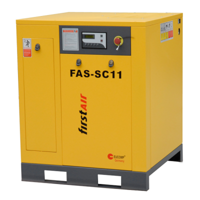 FAS11 FirstAir, 15 HP Rotary Screw Compressor World Latin America 56.8 CFM, 125 PSI, 230 Volt, 3-Phase 