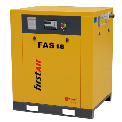FAS18 FirstAir, 25 HP Rotary Screw Compressor World Latin America 97.5 CFM, 125 PSI, 460 Volt, 3-Phase 
