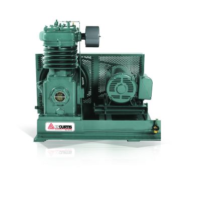 FS Curtis ML15, 15 HP Compressor World Latin America Base Mounted Air System, 49.5 CFM @ 175 PSI, 3/60/200-208V, 3-Phase, FML15D97BXS-A9L1XX