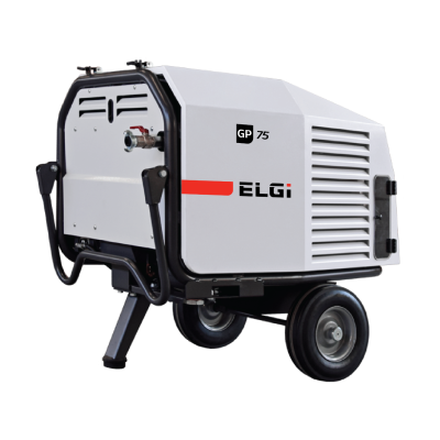 ELGI 75 CFM Gas Drive Rotary Screw Compressor World Latin America 75 CFM @ 100 PSI Honda GX690 Engine | GP 75H