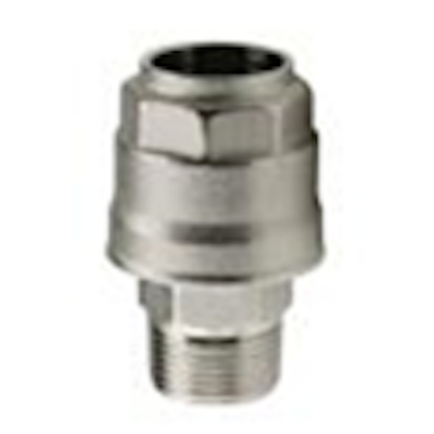 Straight male Connector 20mm x 1/2