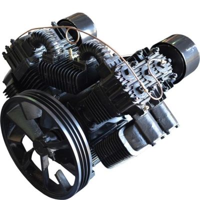 Kellogg-American L800147, LP230, 15-30 HP 2 Stage Style Compressor World Latin America Pump with Disc Valves - Cast Iron