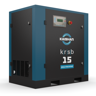 Kaishan KRSB 15, 15 HP Rotary Screw Compressor World Latin America, 52 CFM @ 125 PSI, 230-Volt, 3-Phase
