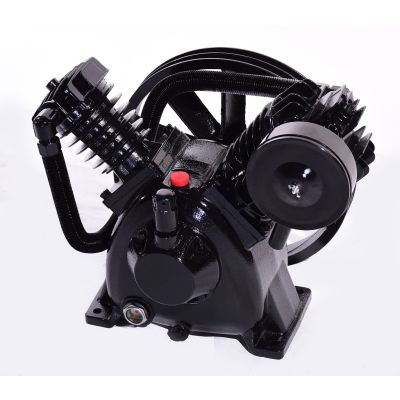 7.5 HP Compressor World Latin America Pump Two Stage 20 CFM @ 175 PSI with Flywheel w/ Unloading | M40T