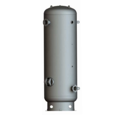 Manchester 3,000 Gallon Air Tank Vertical with Base Ring, 137 PSI, 66