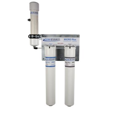 Separador de agua y aceite de montaje en pared serie Micro de 100 CFM Clean Resources | F10105