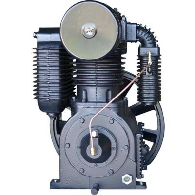 Kellogg-American 15 HP Two Stage Compressor World Latin America Pump 55 CFM 175 PSI with Flywheel | L800146, LP215