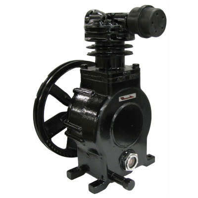 Powerex LPS050A, 5 HP Climate Control Compressor World Latin America Pump, 1150 RPM with Flywheel