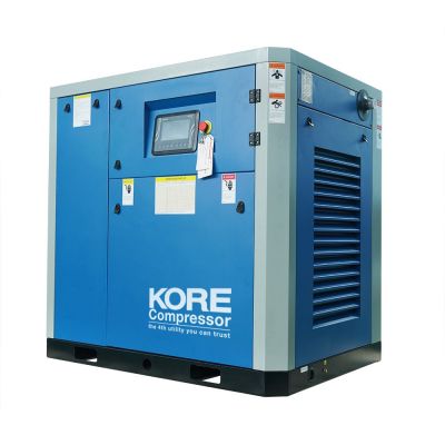 30 HP Variable Speed Drive Rotary Screw Compressor World Latin America with Sound Enclosure, 125 CFM @ 125 PSI, 460-Volt, 3-Phase | E30+VFD