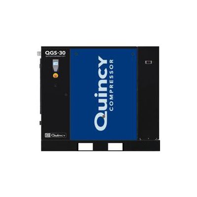 QGS 30 BMD | 30 HP Quincy Rotary Screw Compressor World Latin America with Air Dryer 208-230/460 Volt