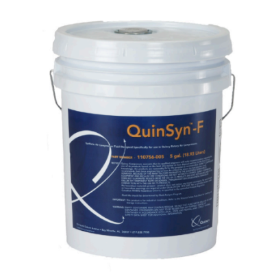 5 Gallon Pail of Quinsyn F Quincy Food Grade Compressor World Latin America Oil ~ Lubricant Fluid | 110756-005