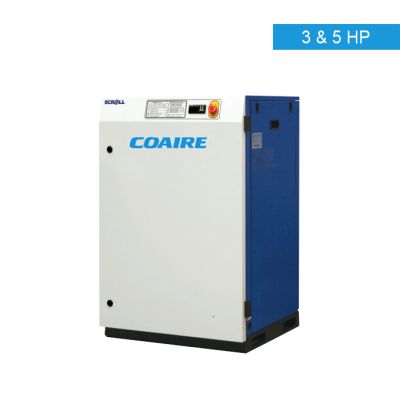 3 HP Oilless Scroll Compressor World Latin America, 8.5 CFM, 115 PSI Air Cooled, 208-230/460-Volt, CSOF-S3PL