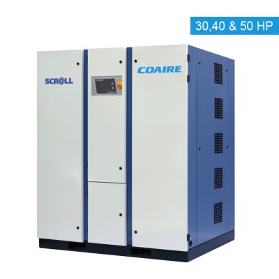 50 HP Oilless Scroll Compressor World Latin America, 120 CFM, 140 PSI Air Cooled, 460-Volt, CSOF-S50PH42