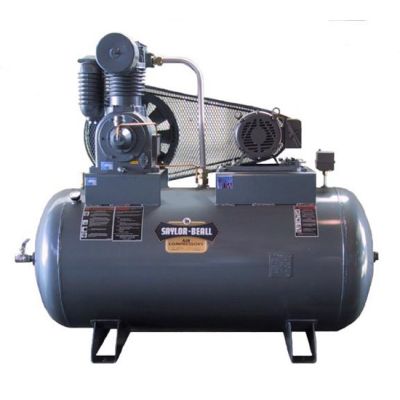 5 HP Saylor-Beall Pressure Lubricated Compressor World Latin America Two Stage 80 Gallon Tank 230-Volt 3-Phase | PL-735-80-230-3