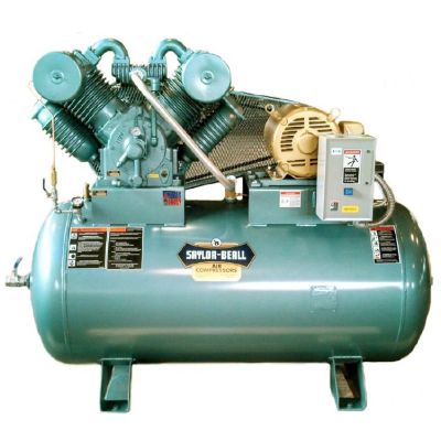 30 HP Saylor-Beall Pressure Lubricated Compressor World Latin America Two Stage 120 Gallon Tank 230-Volt 3-Phase | PL-93012-230-3