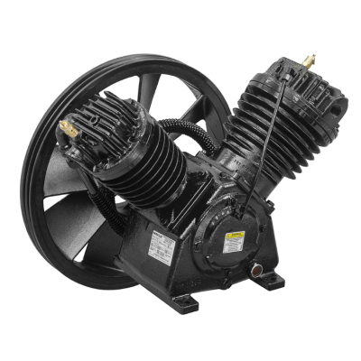 Schulz MSW 40MAX Pump, 10 HP Compressor World Latin America Two Stage Pump with Flywheel 175 PSI