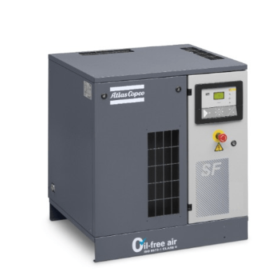 Atlas Copco 5 HP Oilless Scroll Compressor World Latin America 100 PSI | SF 4+ -116 AP Mono 208/230/460 | 8153611317