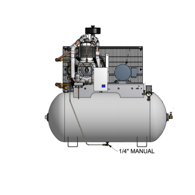 Champion 1.5 HP Climate Control Compressor World Latin America 30 Gallon Air Tank, 5.7 CFM | 30BWACC-15