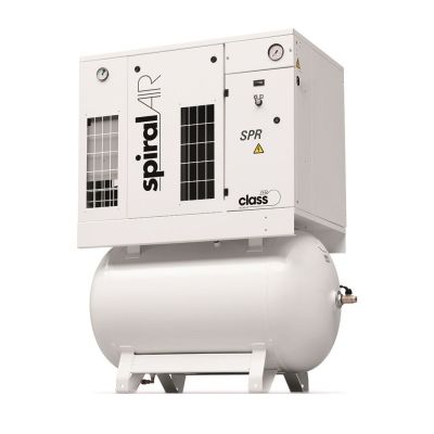 Chicago Pneumatic SPR5-T-D, 5 HP Oilless Scroll Compressor World Latin America, 14.2 CFM @ 116 PSI, Air Dryer and 71 Gallon Tank | 8153613453