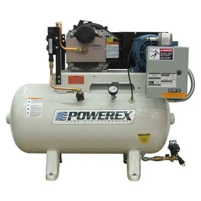 Powerex 5 HP Compressor World Latin America High Pressure Oilless Scroll 30 Gal Tank | 460 Volt, 3-Phase | STS0501-4-2-HP