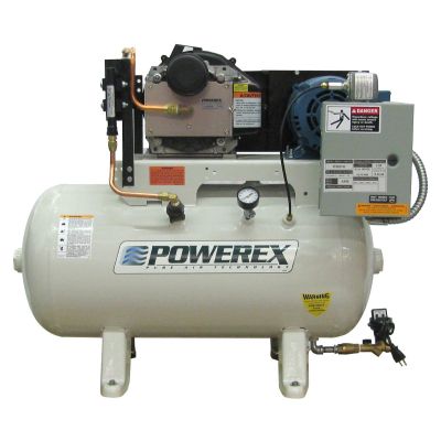 Powerex 3 HP Compressor World Latin America High Pressure Oilless Scroll 60 Gallon Tank | 7.1 SCFM @ 145 PSI | 230 Volt, 1-Phase | STS1302-2-2-HP