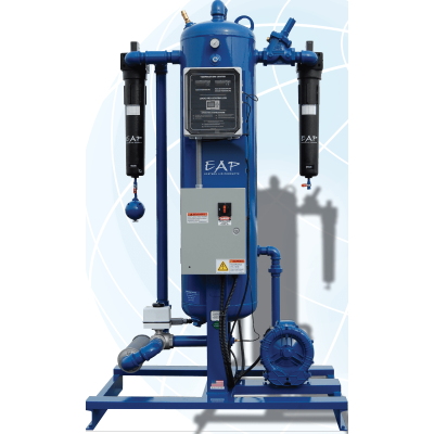 60 CFM Desiccant Air Dryers for 10-15 HP Compressor World Latin America | HS60