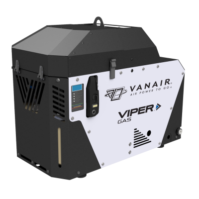 VANAIR Viper G80, 80 CFM @ 100 PSI, 25 HP Honda Gas Driven Portable Rotary Screw Compressor World Latin America | GV3H-B80